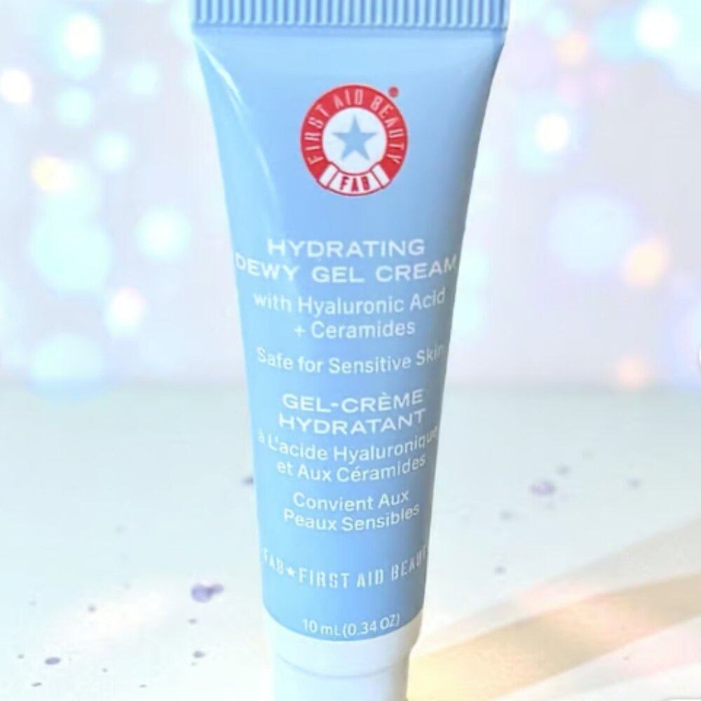 Brand New First Aid Beauty Hydrating Dewy Gel Cream 10mL Travel Size